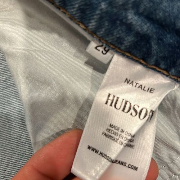 Hudson Natalie high rise Ankle Jeans size 29 in EUC light wash - Picture 5 of 9